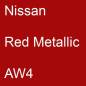 Preview: Nissan, Red Metallic, AW4.